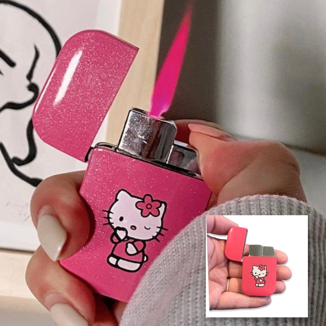 HK Pink flame Lighter – TootsGoods