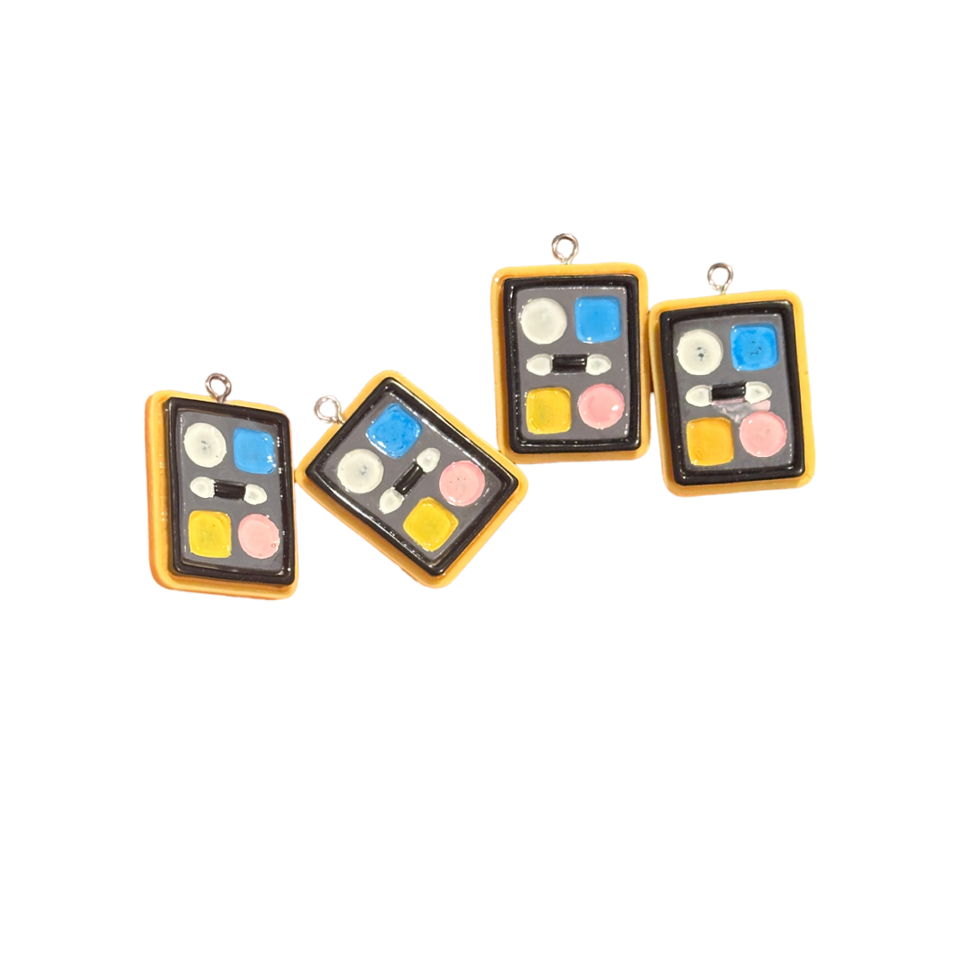 4pcs Makeup Palette Charms