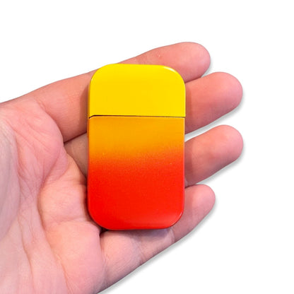 PINK FLAME! Orange & Yellow Ombre lighter