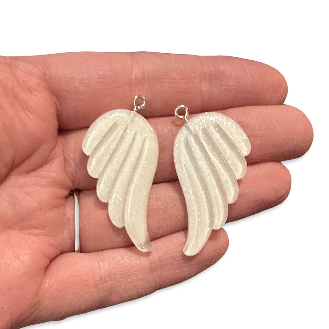 10pcs Angel wings Charms