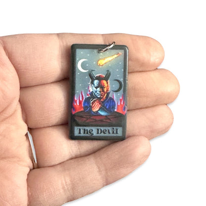 6pcs The Devil Charm - Horror Classic Tarot Card charms LAST SET!!!